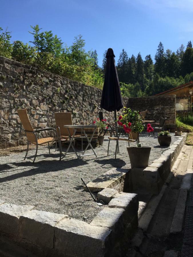 Das Alte Forsthaus Spiegelhuette Lindberg Bagian luar foto